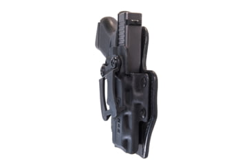 Image of Comp-Tac eV2 Infidel AIWB Holster, Easy-On Easy-Off Clip, Right Hand, Glock - 19 Gen5, Black, C906GL052RBKN