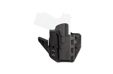 Image of Comp-Tac eV2 Max AIWB Concealed Carry Holster, CZ P-10S, Right Hand, 1.50 in Belt Clip, Black, 739189136384