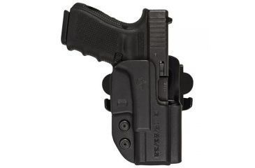 Image of Comp-Tac International OWB Holster, Smith &amp; Wesson M&amp;P Pro 5 in, Right, Black, 739189116294