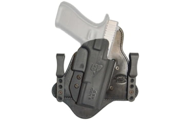 Image of Comp-Tac MTAC IWB Hybrid Hoslter - 1.5in Standard Clips, SW - MP Shield .45, Right Hand, Black, C225SW144RBSN