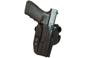 Image of Comp-Tac Paddle OWB Kydex Holster, Sig - P320/RX/P250 Compact 9mm/40, Right Hand, Black, C212SS188RBKF