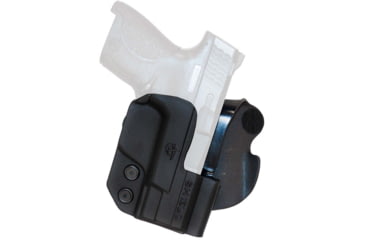 Image of Comp-Tac Paddle OWB Kydex Holster, Sig - P320/RX/P250 Compact 9mm/40, Right Hand, Black, C212SS188RBKF