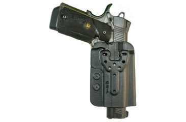 Image of Comp-Tac QB OWB Kydex Holster- Modular Fit, Q3 - Size 3 - Glock 43, Spring XDS, M&amp;P Shield, Walther PPS, CCP, Black, C57300000NQ3N