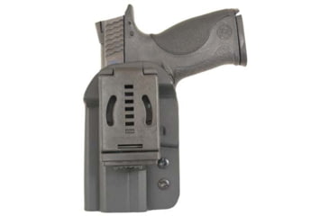Image of Comp-Tac QB OWB Kydex Holster- Modular Fit, Q3 - Size 3 - Glock 43, Spring XDS, M&amp;P Shield, Walther PPS, CCP, Black, C57300000NQ3N