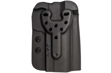 Image of Comp-Tac QB OWB Kydex Holster- Modular Fit, Q3 - Size 3 - Glock 43, Spring XDS, M&amp;P Shield, Walther PPS, CCP, Black, C57300000NQ3N