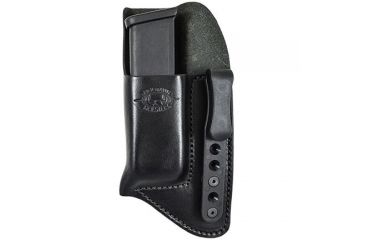 Image of Comp-Tac Single Mag Concealment Pouch,1911 Single Stack 1.5in,Standard Clip,Black,Left Side Carry SMCP1911SS-1.5STDLSC