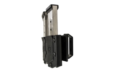 Image of Comp-Tac Tri-Mag Pouch, Slick, Size 1 - 1911 Single Stack, Kahr, Springfield XD-S, Sig P220, Left Side Carry/Right Hand Shooter, Black, Mag Size 1, C62501SL0LBKN