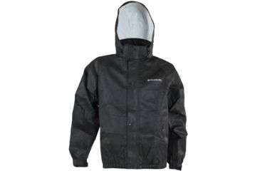 Image of Compass 360 DuraTek T75HD Non-Woven Rain Jacket, Black, LG 4014768