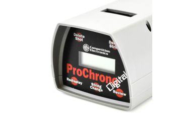 Image of Competition Electronics Prochrono Digital Chronograph, 99 Shot Capacity, White, 16 x 4 x 3-1/4 in, CEI-3800