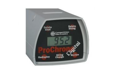 Image of Competition Electronics Prochrono Pal Chronograph, 99 Shot Capacity, White, 16 x 4 x 3-1/4 in 250-201-924