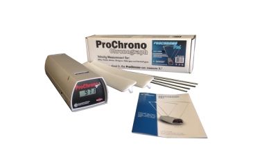 Image of Competition Electronics Prochrono Pal Chronograph, 99 Shot Capacity, White, 16 x 4 x 3-1/4 in 250-201-924