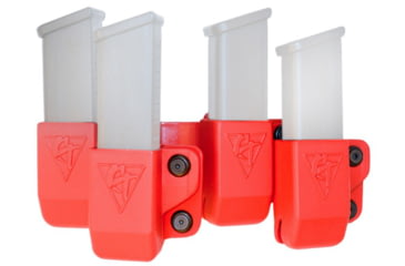 Image of CompTac Beltfeed 4 Mag OWB Kydex , Red , Left, Glock 9/40 Double Stack, .45 GAP, C66804000LRDN