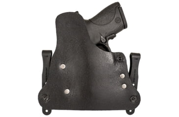 Image of CompTac MERC IWB Hybrid Holster- Guns with Lasers, Black, Right, Glock - 43 with Streamlight TLR-6, C370GL070RBSN