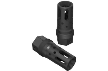 Image of Comstock Armory Hybrid Flash Hider, 9mm Luger, 1/2x28, Black, HYB-12-9-PW