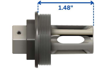 Image of Comstock Armory Comstock Flash Hider 5/8x24 9mm Full Size