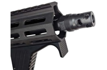 Image of Comstock Armory Compact Muzzle Brake, 9mm Luger, 1/2x28, Black, MBC-12-9