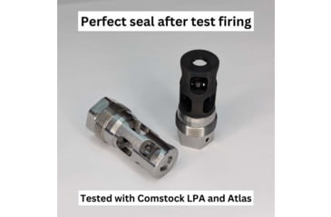 Image of Comstock Armory Comstock Muzzle Brake Compact 1/2-28 9mm