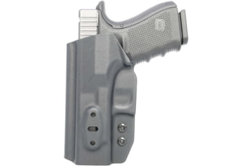 Image of Rounded Athletic Tuckable IWB KYDEX Holster for Glock 43, Ambidextrous, Black, CEI000025