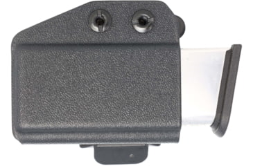 Image of Rounded Horizontal Magazine Holster for 45ACP Double Stack, Ambidextrous, Black, CEF000012