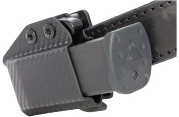 Image of Rounded Horizontal Magazine Holster for 9/40 Double Stack, Ambidextrous, Carbon Fiber Black, CEF000014