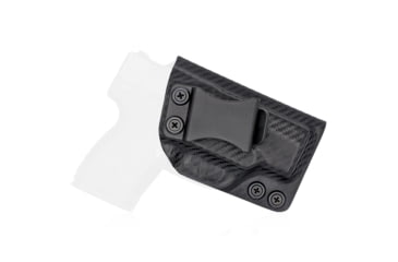 Image of Rounded IWB KYDEX Holster, Beretta Nano 9mm, Left Hand, Black, BTA-NANO-BK-LH-VAR