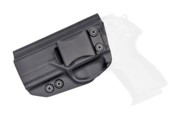 Image of Rounded IWB KYDEX Holster, Beretta PX4 Storm Full Size, Left Hand, Black, BTA-PX4FS-BK-LH-VAR