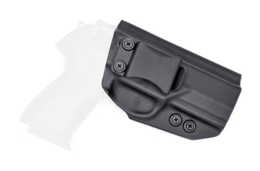 Image of Rounded IWB KYDEX Holster, Beretta PX4 Storm Sub-Compact, Right Hand, Black, BTA-PX4SUB-BK-RH-VAR