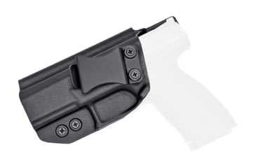 Image of Rounded IWB KYDEX Holster, CZ P-10 C, Left Hand, Black, CZU-P10C-BK-LH-VAR