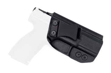 Image of Rounded IWB KYDEX Holster, CZ P-10 S, Right Hand, Black, CZU-P10SUB-BK-RH-VAR