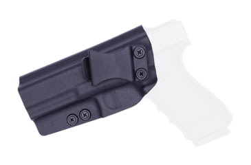 Image of Rounded IWB KYDEX Holster, Glock 20/21, Left Hand, Black, GLK-2021-BK-LH-VAR