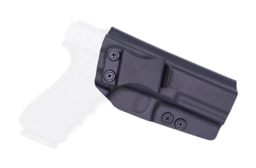 Image of Rounded IWB KYDEX Holster, Glock 20/21, Right Hand, Black, GLK-2021-BK-RH-VAR