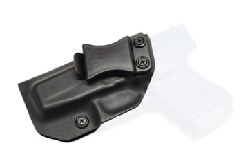 Image of Rounded IWB KYDEX Holster, Glock 36, Non-Rail, Left Hand, Black, GLK-G36-BK-LH-VAR