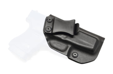 Image of Rounded IWB KYDEX Holster, Glock 36, Non-Rail, Right Hand, Black, GLK-G36-BK-RH-VAR