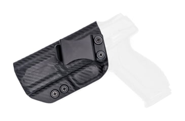 Image of Rounded IWB KYDEX Holster, Ruger American Full Size, Left Hand, Carbon Fiber, RGR-AMRCNFS9-CF-LH-VAR