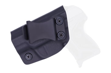 Image of Rounded IWB KYDEX Holster, Ruger LCP 2, Left Hand, Black, RGR-LCP2-BK-LH-VAR