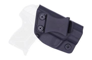 Image of Rounded IWB KYDEX Holster, Ruger LCP 2, Right Hand, Black, RGR-LCP2-BK-RH-VAR