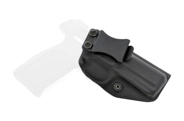 Image of Rounded IWB KYDEX Holster, Ruger SR9/SR40, Right Hand, Black, RGR-SR9SR40-BK-RH-VAR