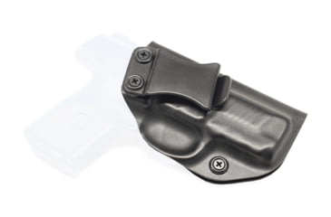 Image of Rounded IWB KYDEX Holster, Ruger SR9C, Right Hand, Black, RGR-SR9C-BK-RH-VAR