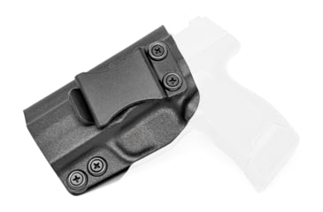 Image of Rounded IWB KYDEX Holster, Sig Sauer P365, Left Hand, Black, SSR-P365-BK-LH-VAR