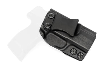Image of Rounded IWB KYDEX Holster, Sig Sauer P365, Right Hand, Black, SSR-P365-BK-RH-VAR
