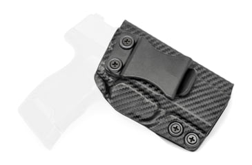 Image of USED Rounded IWB KYDEX Holster, Sig Sauer P365, Right Hand, Carbon Fiber, SSR-P365-CF-RH-VAR, EDEMO1, Condition Parts Only/Salvage, Wrong Product