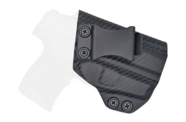 Image of Rounded IWB KYDEX Holster, Sig Sauer P365 w/Lima Laser, Right Hand, Carbon Fiber, SSR-P365LIMA-CF-RH-VAR