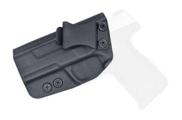 Image of Rounded IWB KYDEX Holster, Smith &amp; Wesson SD9VE/SD40VE, Left Hand, Black, SWN-SW940VE-BK-LH-VAR