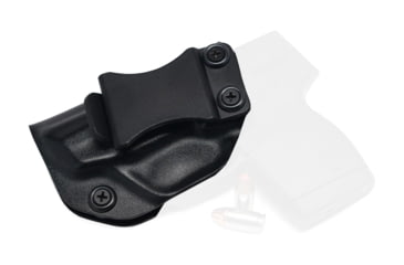 Image of Rounded IWB KYDEX Holster, Taurus 738 TCP, Left Hand, Black, TRS-738-BK-LH-VAR