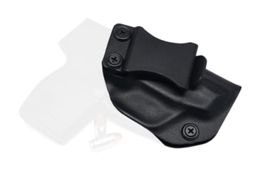 Image of Rounded IWB KYDEX Holster, Taurus 738 TCP, Right Hand, Black, TRS-738-BK-RH-VAR