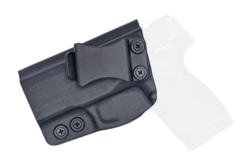 Image of Rounded IWB KYDEX Holster, Taurus G2S, Left Hand, Black, TRS-G2S-BK-LH-VAR
