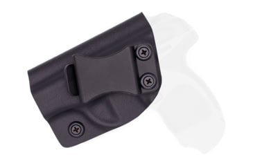 Image of Rounded IWB KYDEX Holster, Taurus Spectrum, Left Hand, Black, TRS-SPECTRUM-BK-LH-VAR