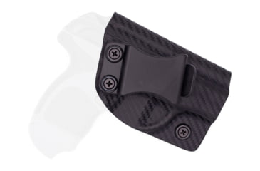 Image of Rounded IWB KYDEX Holster, Taurus Spectrum, Right Hand, Carbon Fiber, TRS-SPECTRUM-CF-RH-VAR