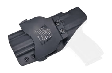 Image of Rounded OWB KYDEX Paddle Holster, Canik TP9SA, Right Hand, Black, CNK-TP9SA-BK-RH-OWBPDL