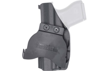 Image of Rounded OWB KYDEX Paddle Holster Optics Ready for Glock 43, Right, Black, GLK-G43-BK-RH-OWBPDL-RMR